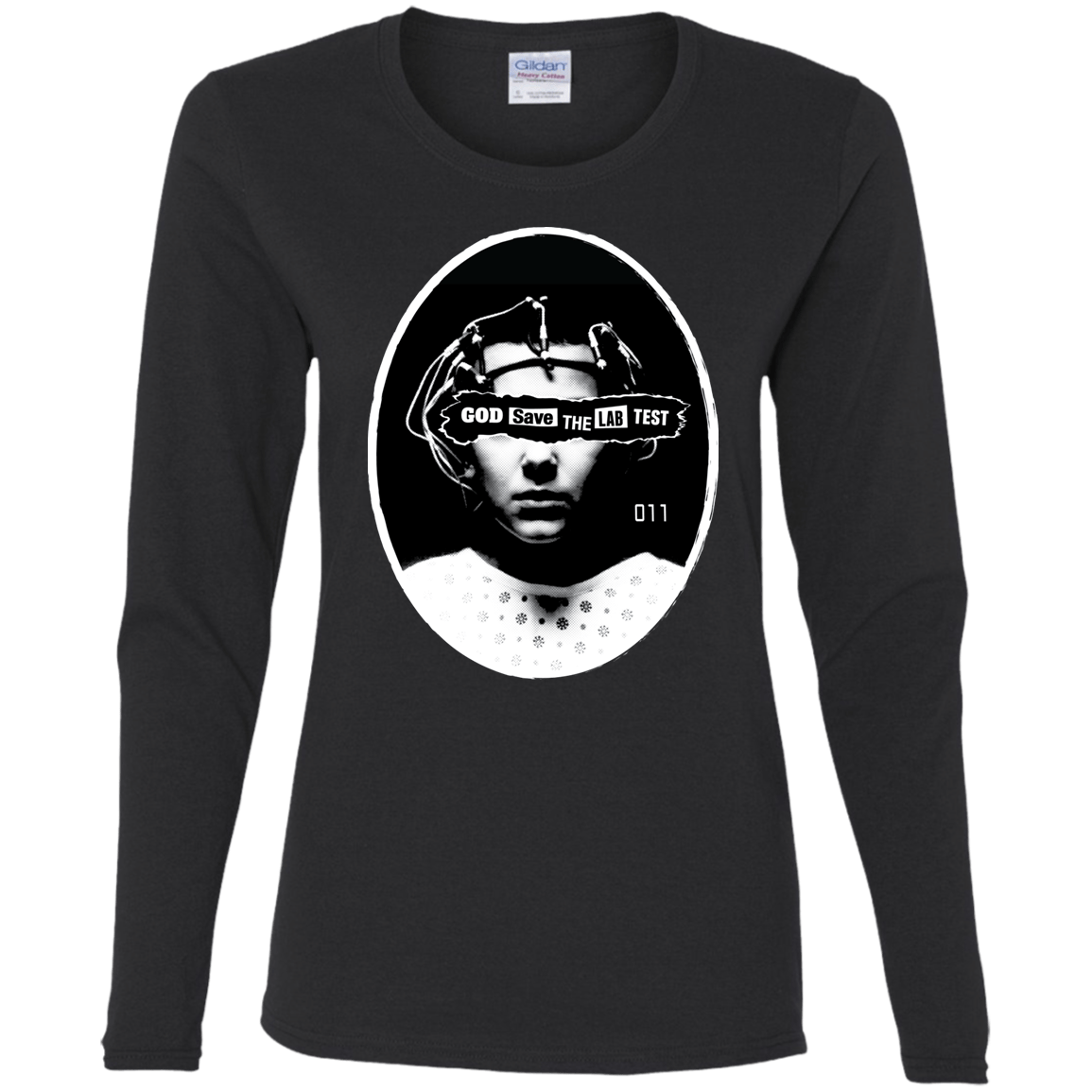 T-Shirts Black / S God Save The Lab Test Women's Long Sleeve T-Shirt