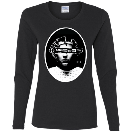 T-Shirts Black / S God Save The Lab Test Women's Long Sleeve T-Shirt