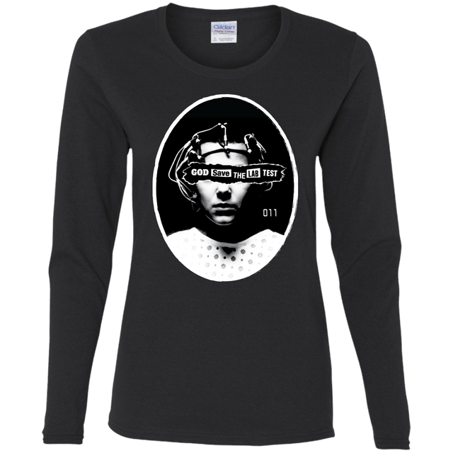 T-Shirts Black / S God Save The Lab Test Women's Long Sleeve T-Shirt