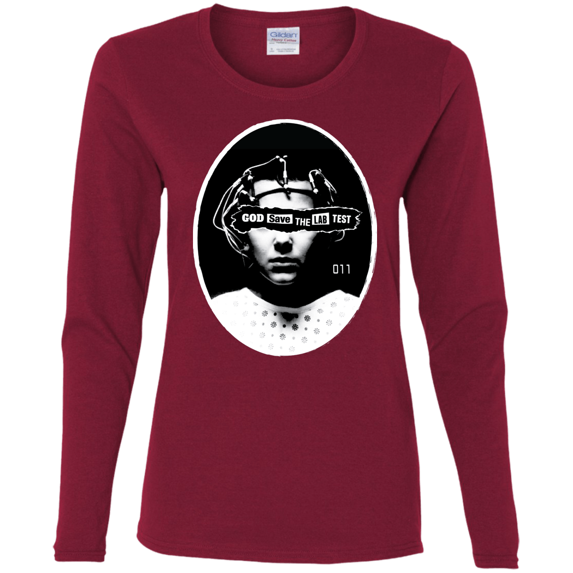 T-Shirts Cardinal / S God Save The Lab Test Women's Long Sleeve T-Shirt