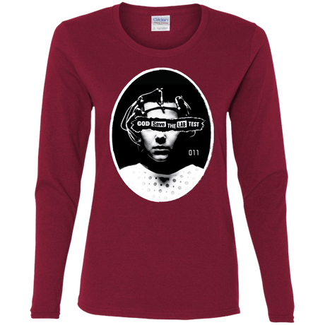 T-Shirts Cardinal / S God Save The Lab Test Women's Long Sleeve T-Shirt