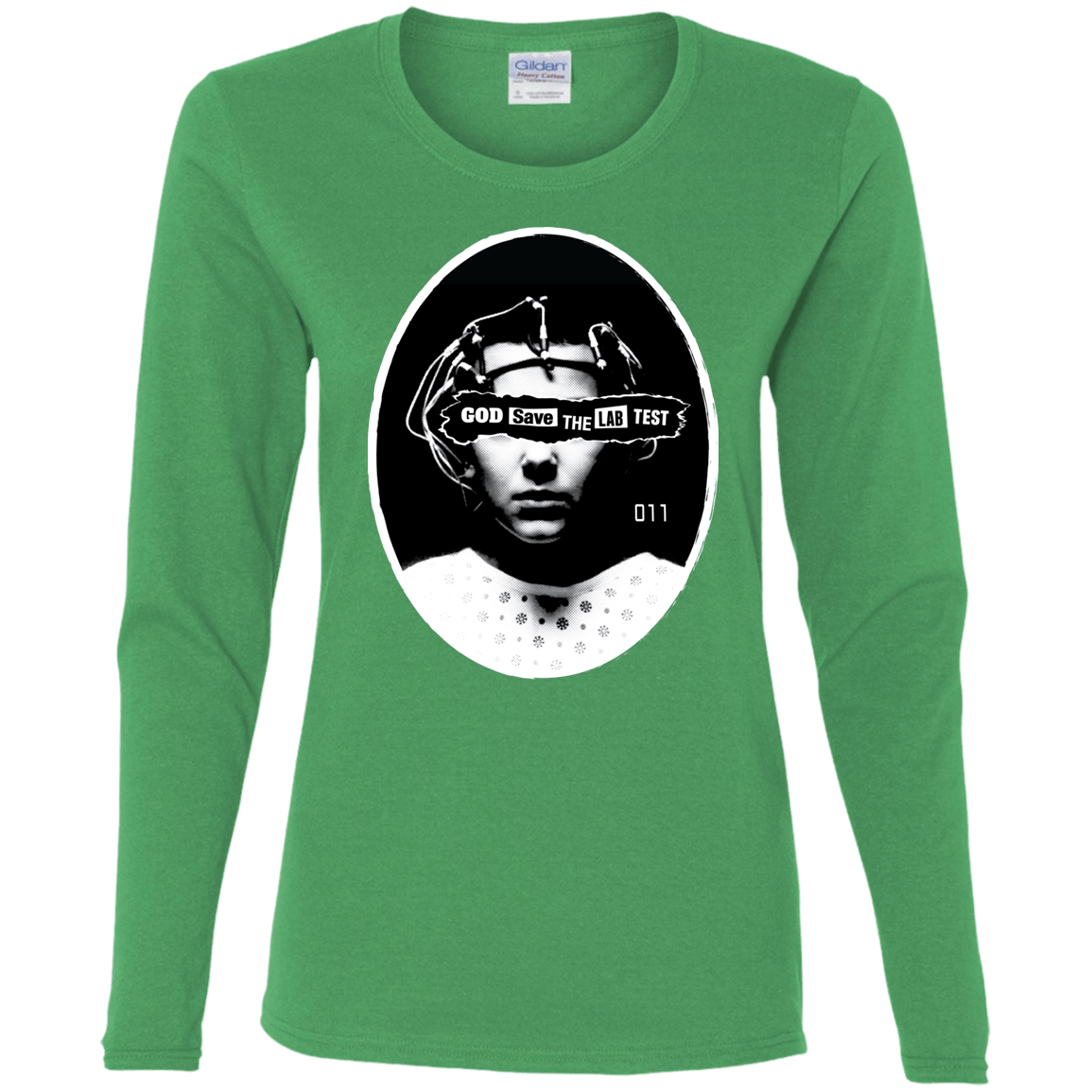 T-Shirts Irish Green / S God Save The Lab Test Women's Long Sleeve T-Shirt