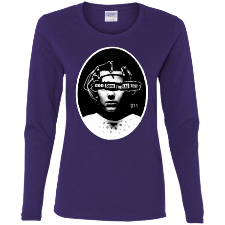 T-Shirts Purple / S God Save The Lab Test Women's Long Sleeve T-Shirt