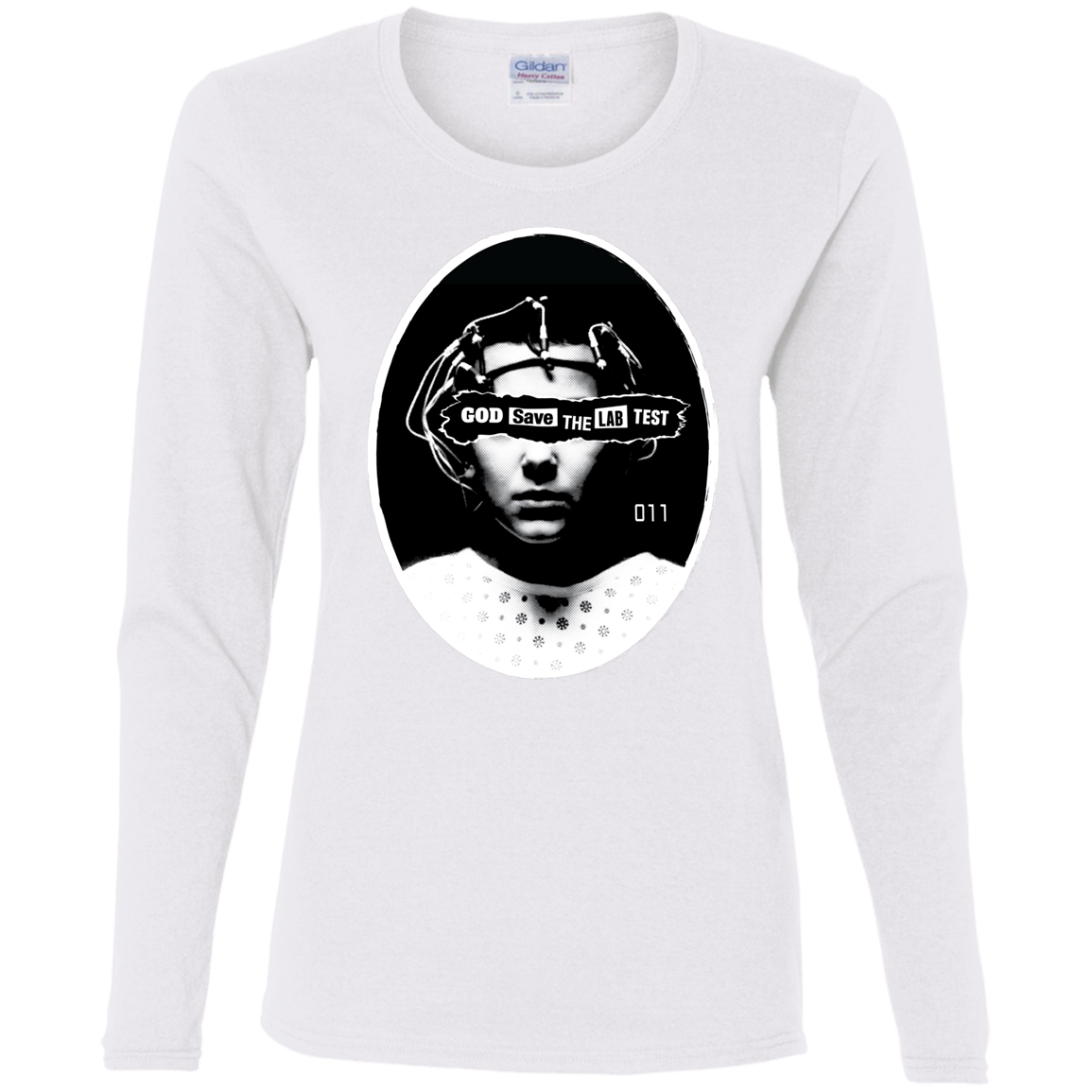 T-Shirts White / S God Save The Lab Test Women's Long Sleeve T-Shirt