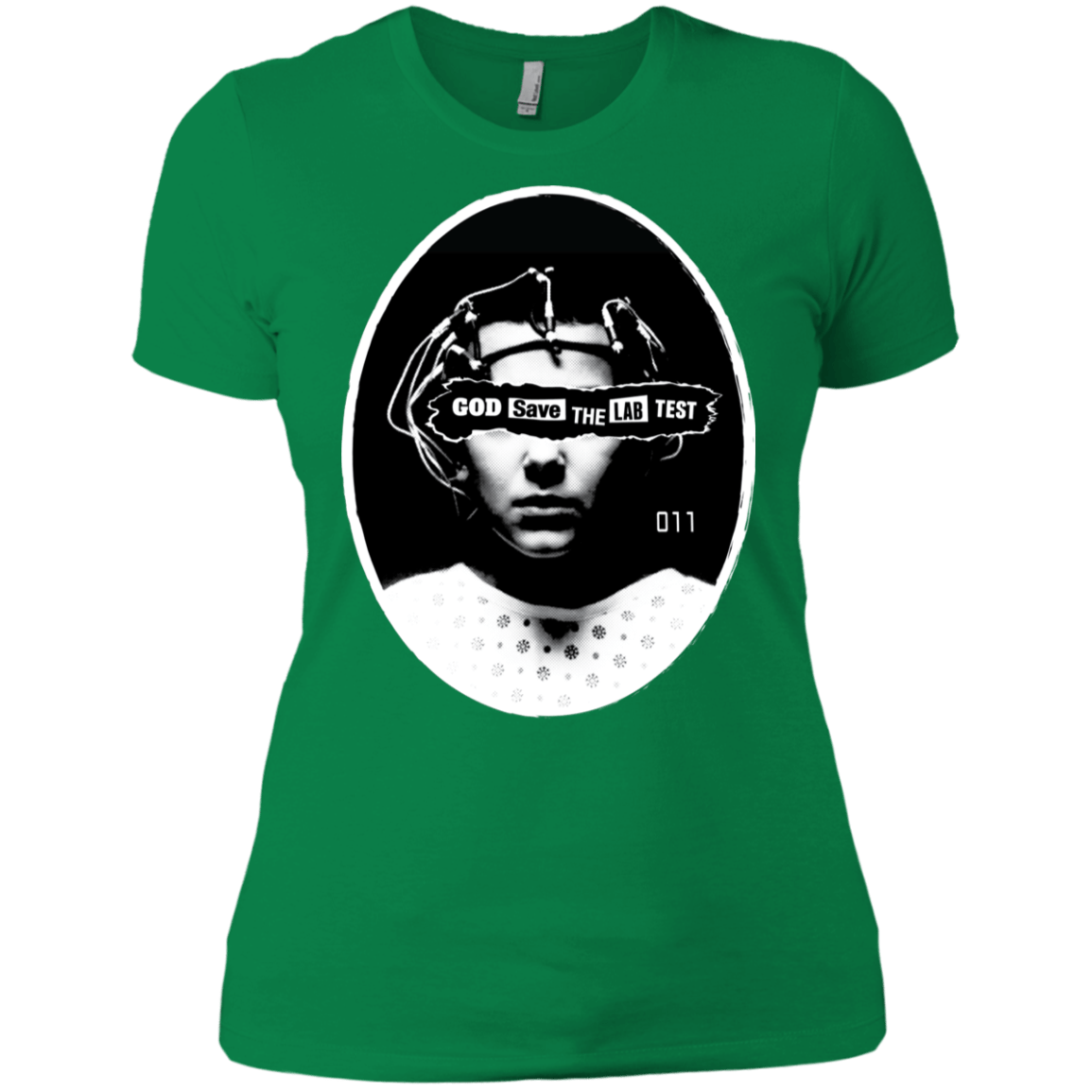 T-Shirts Kelly Green / X-Small God Save The Lab Test Women's Premium T-Shirt