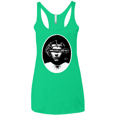 T-Shirts Envy / X-Small God Save The Lab Test Women's Triblend Racerback Tank