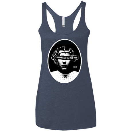 T-Shirts Vintage Navy / X-Small God Save The Lab Test Women's Triblend Racerback Tank