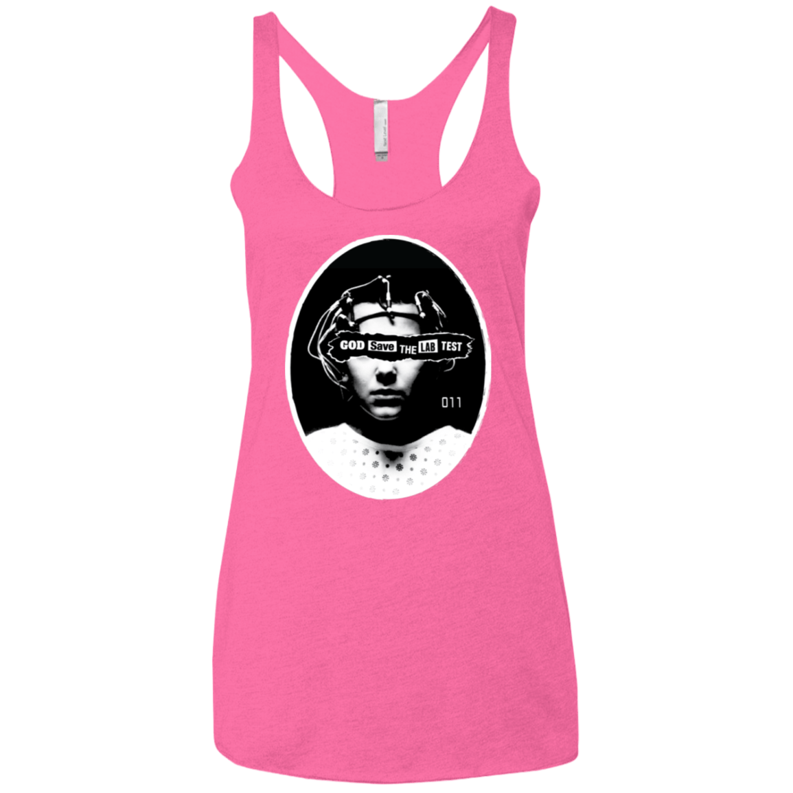 T-Shirts Vintage Pink / X-Small God Save The Lab Test Women's Triblend Racerback Tank