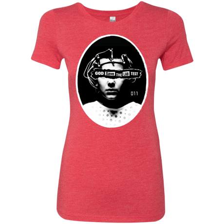 T-Shirts Vintage Red / S God Save The Lab Test Women's Triblend T-Shirt