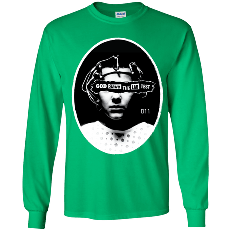 T-Shirts Irish Green / YS God Save The Lab Test Youth Long Sleeve T-Shirt