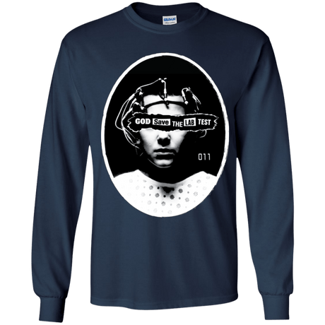 T-Shirts Navy / YS God Save The Lab Test Youth Long Sleeve T-Shirt