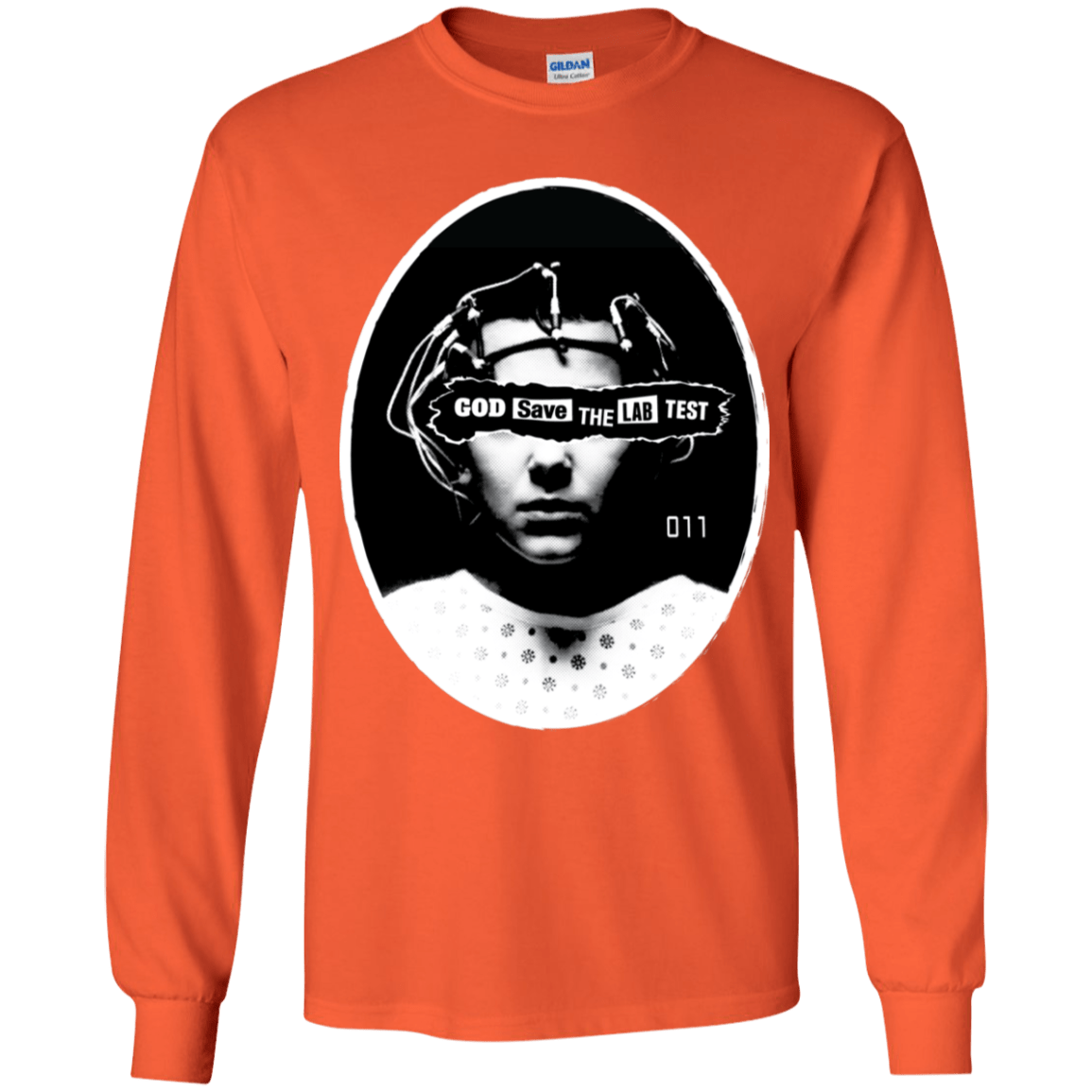T-Shirts Orange / YS God Save The Lab Test Youth Long Sleeve T-Shirt