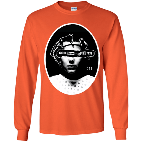 T-Shirts Orange / YS God Save The Lab Test Youth Long Sleeve T-Shirt