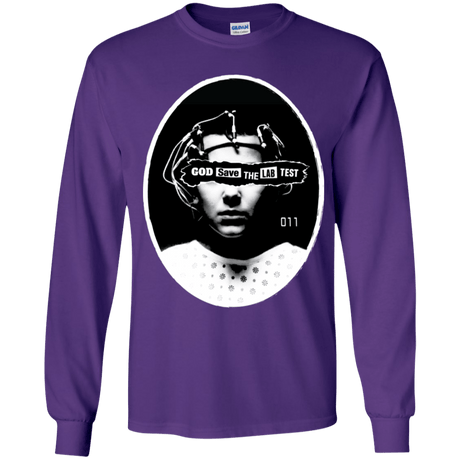 T-Shirts Purple / YS God Save The Lab Test Youth Long Sleeve T-Shirt