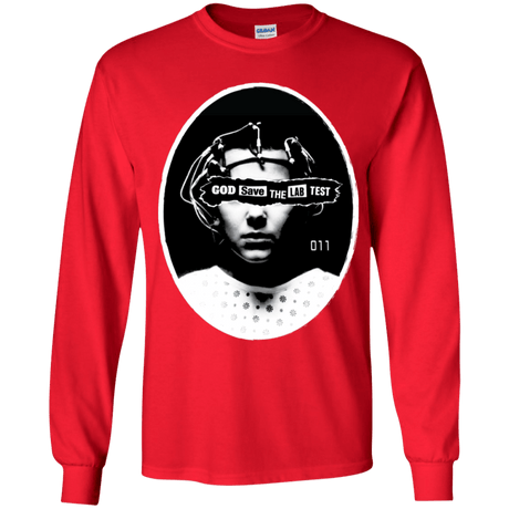 T-Shirts Red / YS God Save The Lab Test Youth Long Sleeve T-Shirt