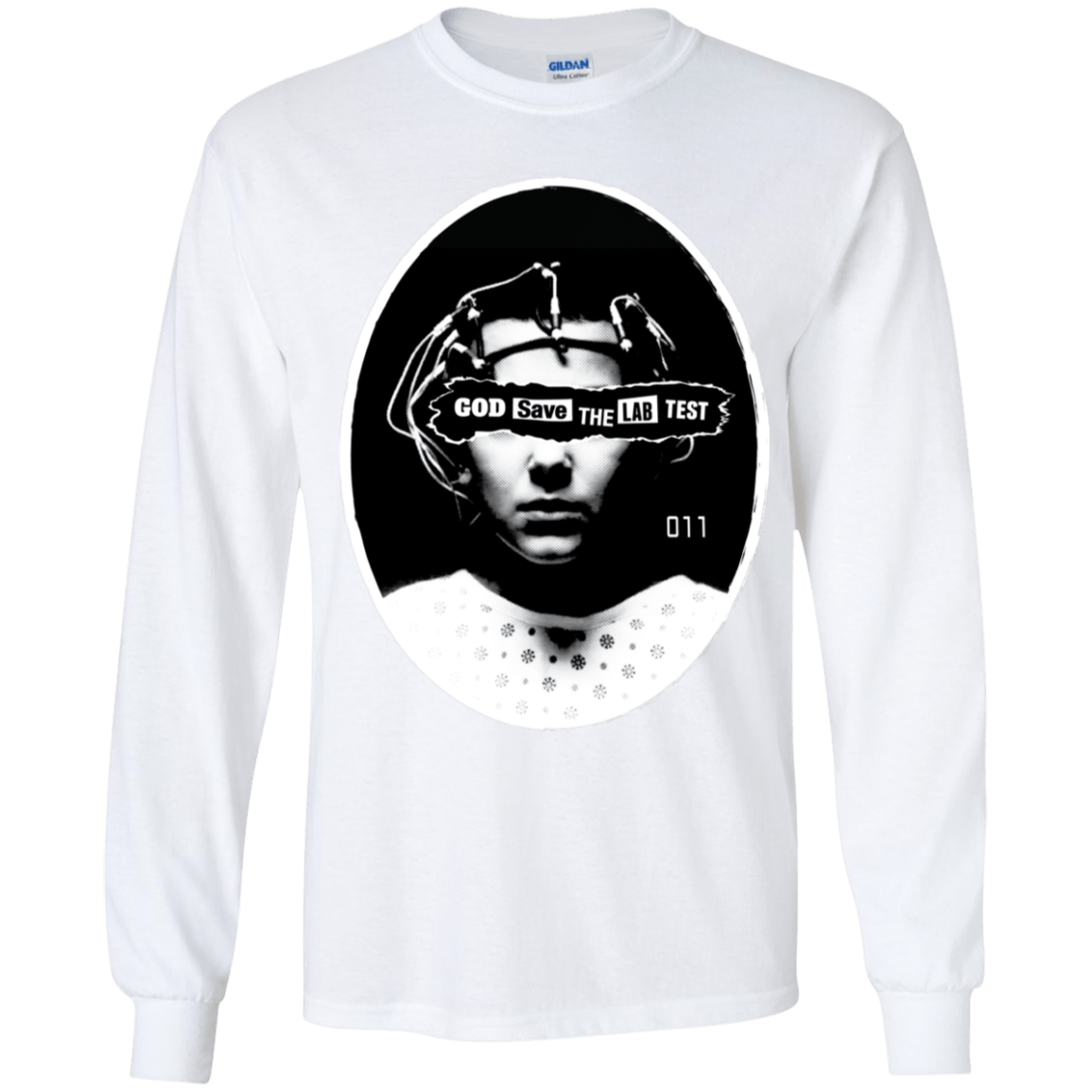 T-Shirts White / YS God Save The Lab Test Youth Long Sleeve T-Shirt