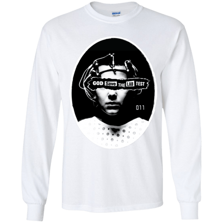 T-Shirts White / YS God Save The Lab Test Youth Long Sleeve T-Shirt