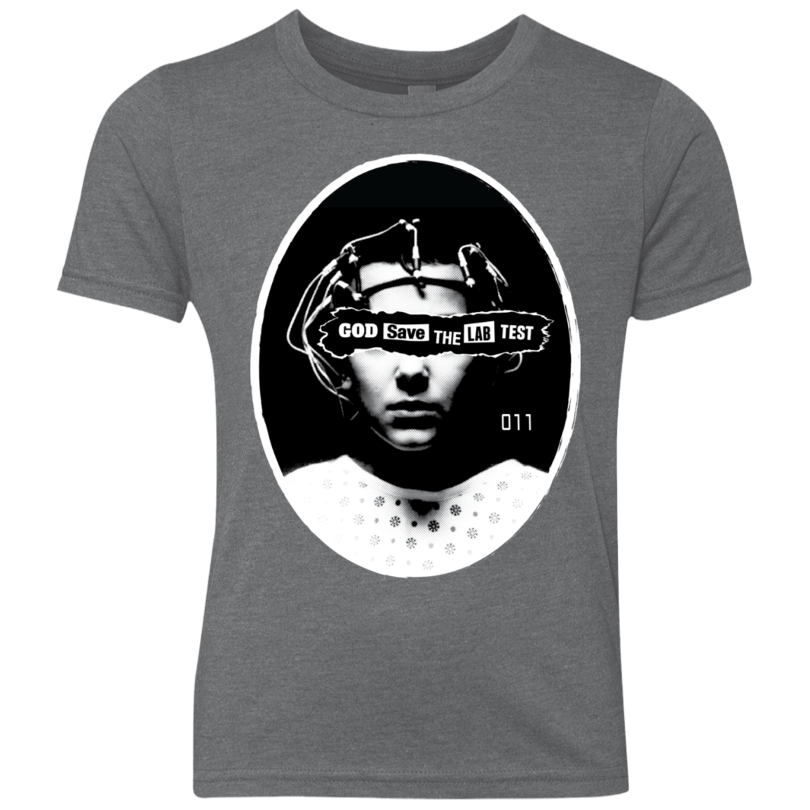 T-Shirts Premium Heather / YXS God Save The Lab Test Youth Triblend T-Shirt