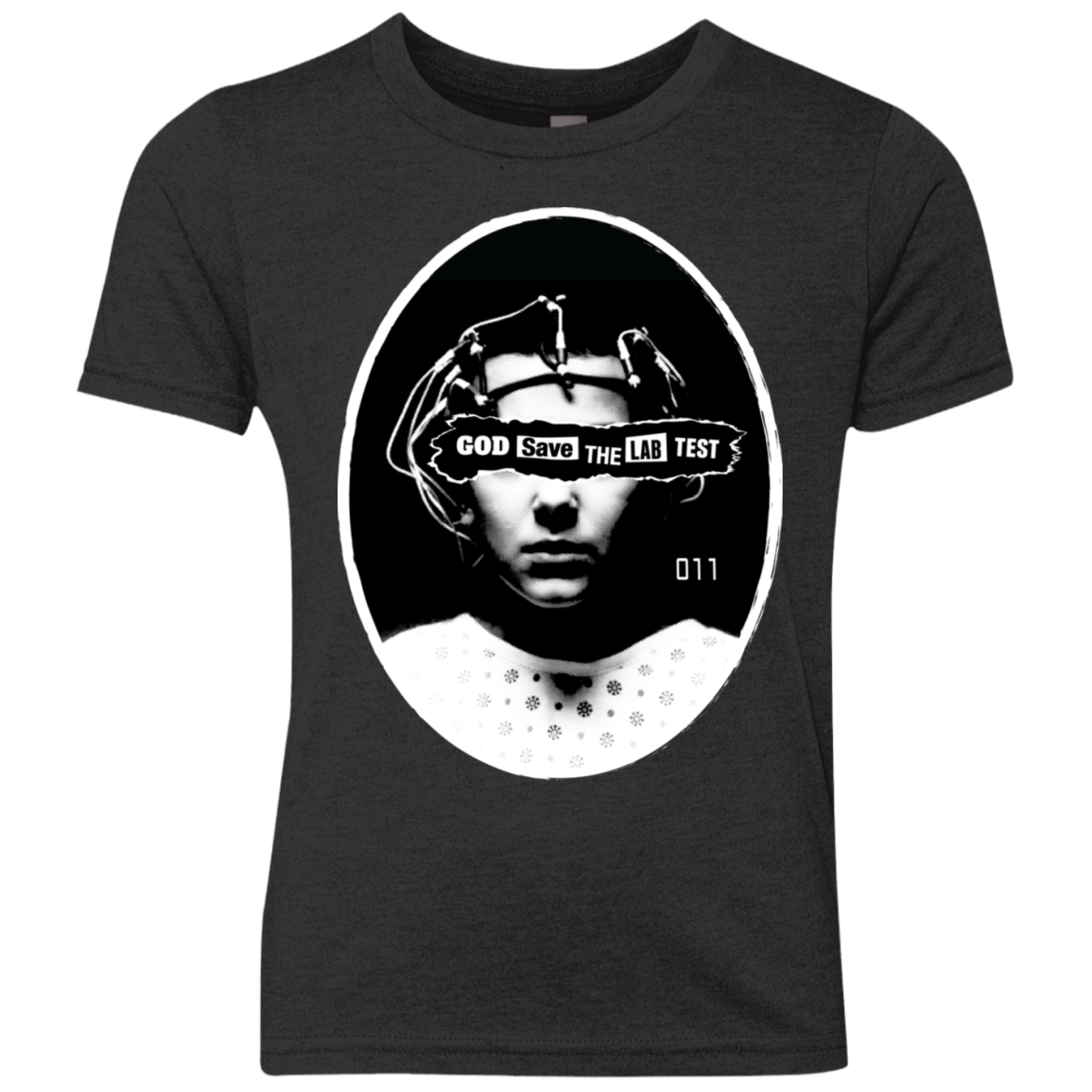 T-Shirts Vintage Black / YXS God Save The Lab Test Youth Triblend T-Shirt