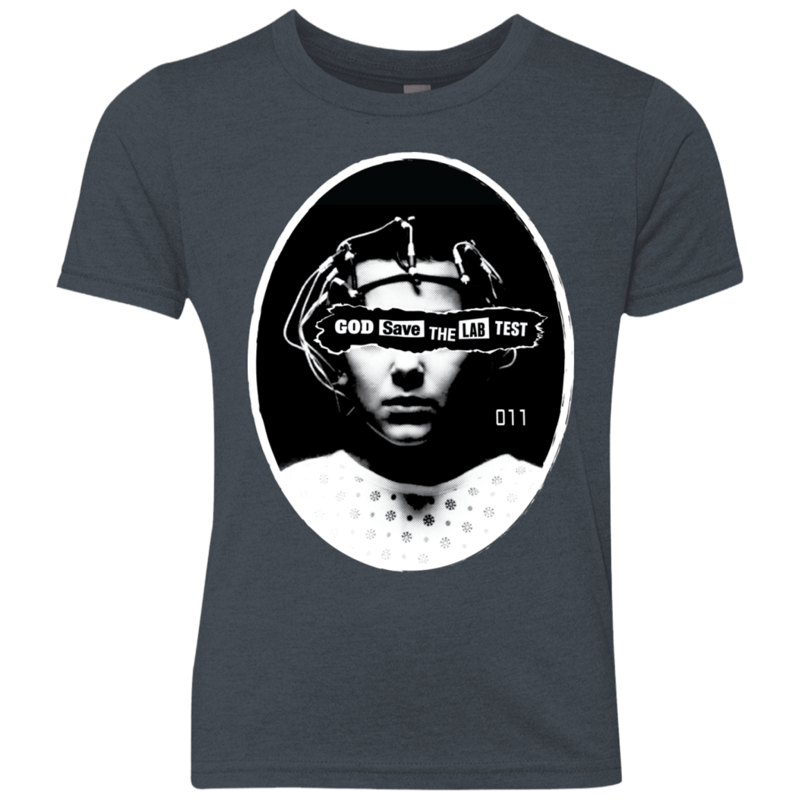 T-Shirts Vintage Navy / YXS God Save The Lab Test Youth Triblend T-Shirt