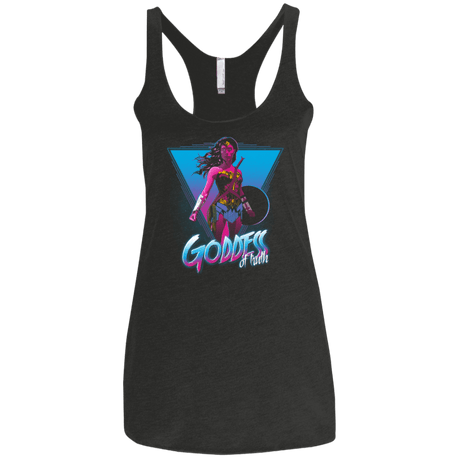 T-Shirts Vintage Black / X-Small Goddess of truth Women's Triblend Racerback Tank