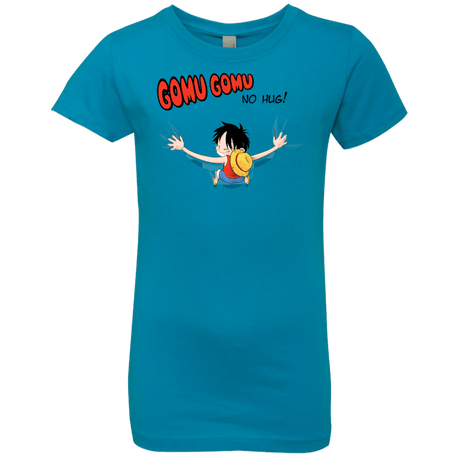 T-Shirts Turquoise / YXS Gomu Gomu no Hug Girls Premium T-Shirt