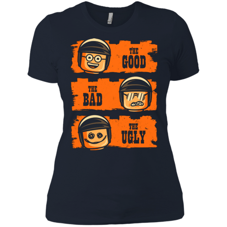 T-Shirts Midnight Navy / X-Small GOOD COP BAD COP UGLY COP Women's Premium T-Shirt