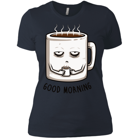 T-Shirts Indigo / X-Small Good morning Women's Premium T-Shirt