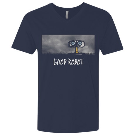 T-Shirts Midnight Navy / X-Small GOOD ROBOT Men's Premium V-Neck