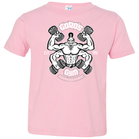 T-Shirts Pink / 2T Goros Gym Toddler Premium T-Shirt