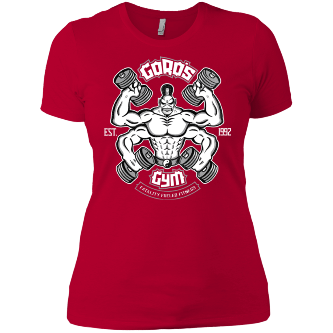 T-Shirts Red / X-Small Goros Gym Women's Premium T-Shirt