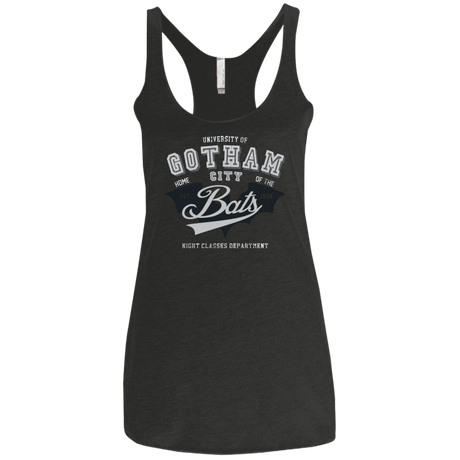 T-Shirts Vintage Black / X-Small Gotham U Women's Triblend Racerback Tank