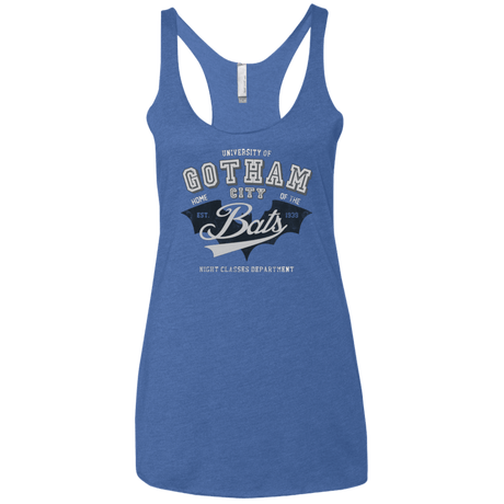 T-Shirts Vintage Royal / X-Small Gotham U Women's Triblend Racerback Tank