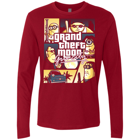 T-Shirts Cardinal / Small Grand theft moon Men's Premium Long Sleeve