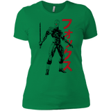 T-Shirts Kelly Green / X-Small Gray Fox Women's Premium T-Shirt