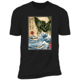 T-Shirts Black / S Great Old One in Japan Men's Premium T-Shirt