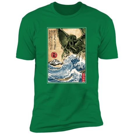 T-Shirts Kelly Green / S Great Old One in Japan Men's Premium T-Shirt
