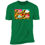 T-Shirts Kelly Green / S Great Pop Wave Men's Premium T-Shirt