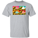 T-Shirts Sport Grey / S Great Pop Wave T-Shirt