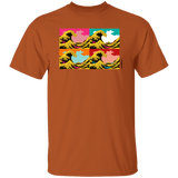 T-Shirts Texas Orange / S Great Pop Wave T-Shirt
