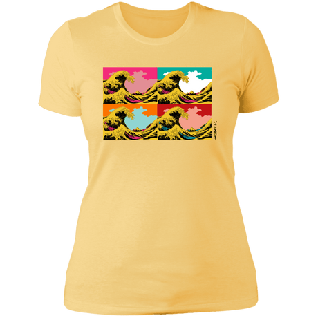 T-Shirts Banana Cream/ / S Great Pop Wave Women's Premium T-Shirt