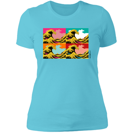 T-Shirts Cancun / S Great Pop Wave Women's Premium T-Shirt