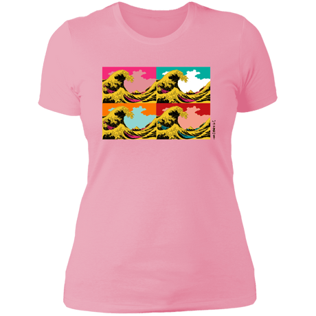 T-Shirts Light Pink / S Great Pop Wave Women's Premium T-Shirt