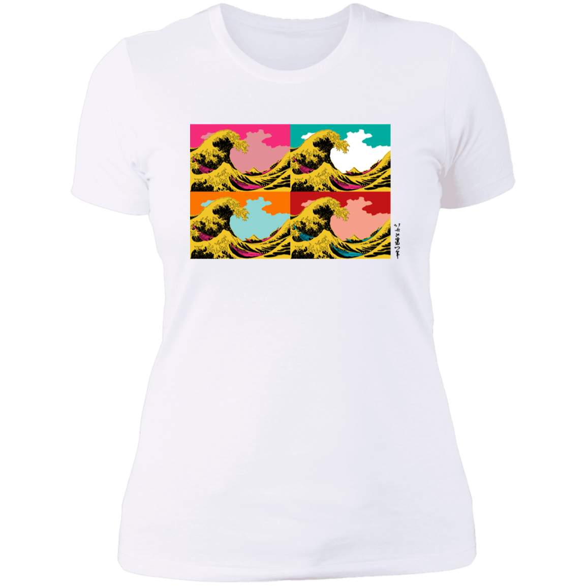 T-Shirts White / S Great Pop Wave Women's Premium T-Shirt