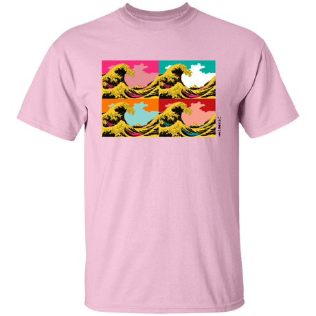 T-Shirts Light Pink / YXS Great Pop Wave Youth T-Shirt