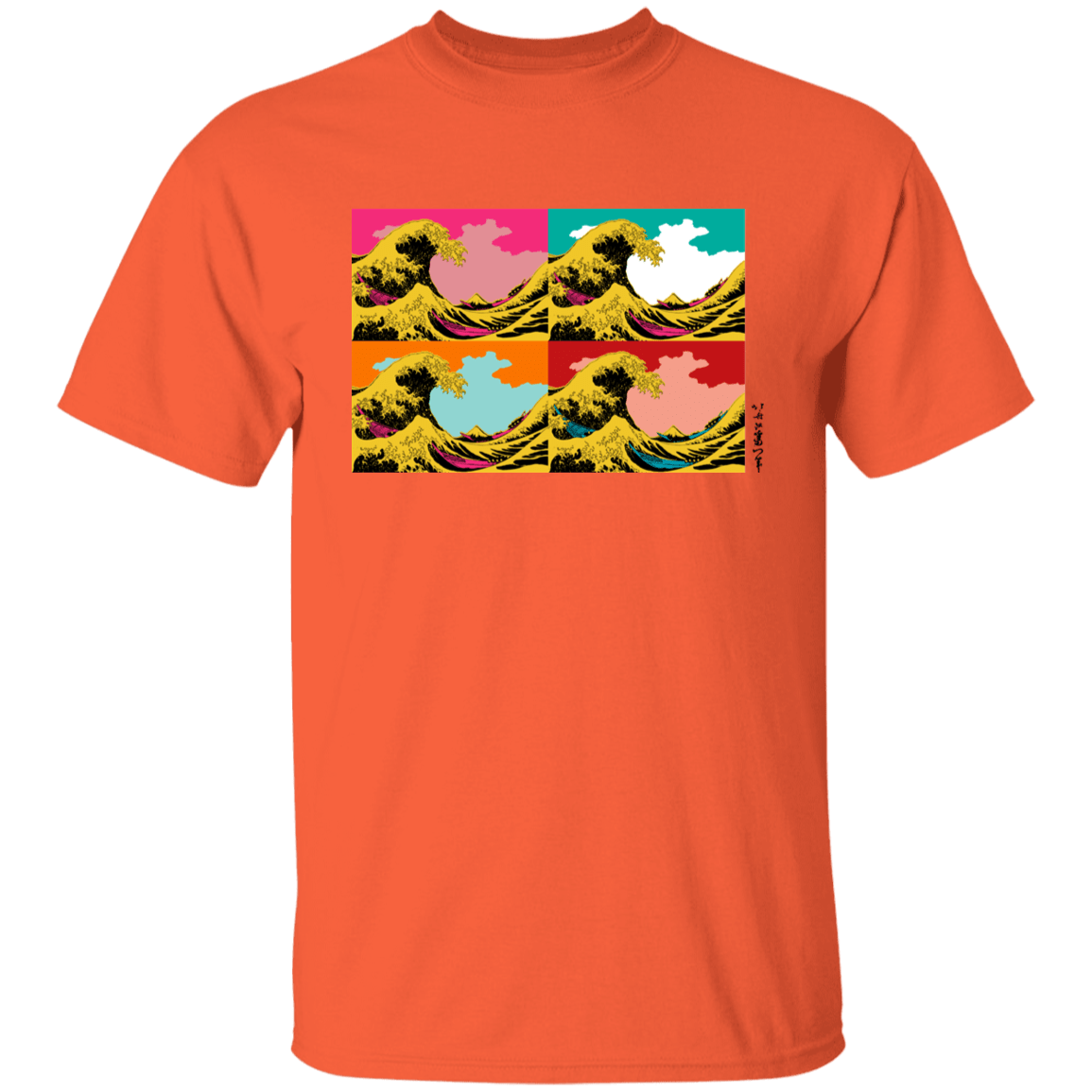T-Shirts Orange / YXS Great Pop Wave Youth T-Shirt