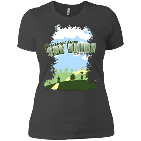 T-Shirts Heavy Metal / X-Small Greetings From Shire Women's Premium T-Shirt