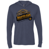 T-Shirts Vintage Navy / X-Small Greetings from the Wasteland! Triblend Long Sleeve Hoodie Tee