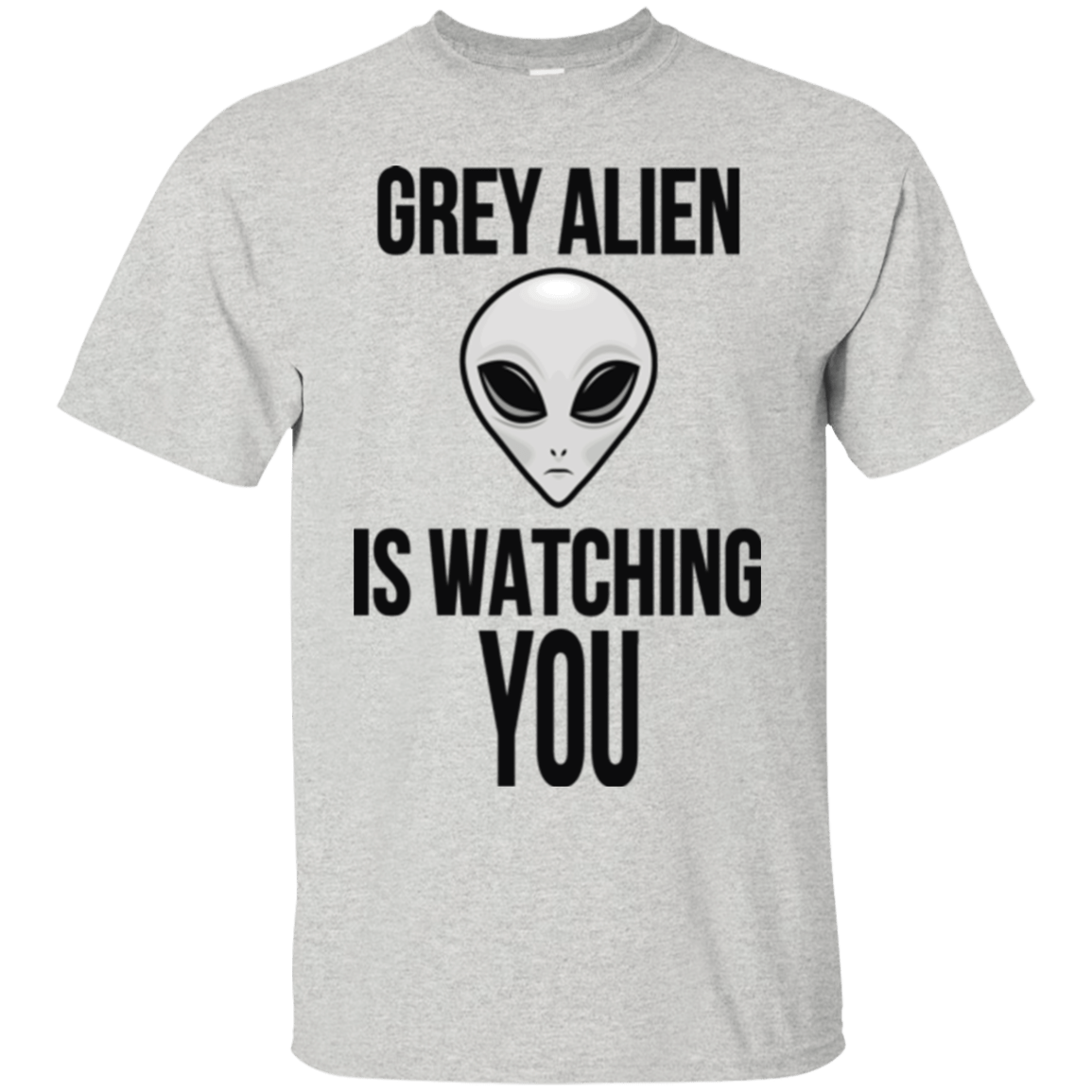 T-Shirts Ash / Small Grey Alien T-Shirt
