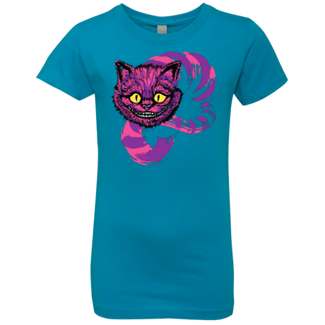 T-Shirts Turquoise / YXS Grinning Like A Cheshire Cat 2 Girls Premium T-Shirt